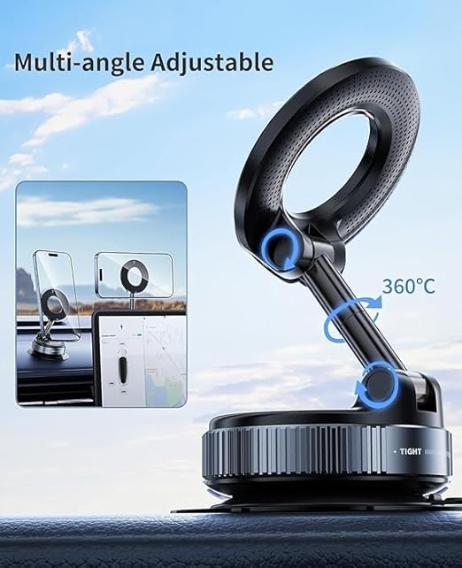 Vacuum Magnetic Phone Holder