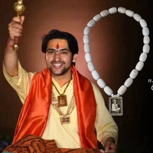 Tulsi Kanthi Mala With Hanuman ji Locket Pendant (BUY 1 GET 1 FREE!)