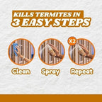 Termite Repellent Spray 150ML (BUY 1 GET 2 FREE)