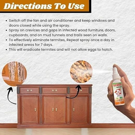 Termite Repellent Spray 150ML (BUY 1 GET 2 FREE)