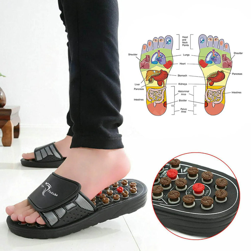 Acupressure Magnetic Therapy Slippers