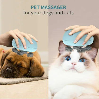 Electric Pet Massager for Dogs & Cats Relaxing Vibration Therapy