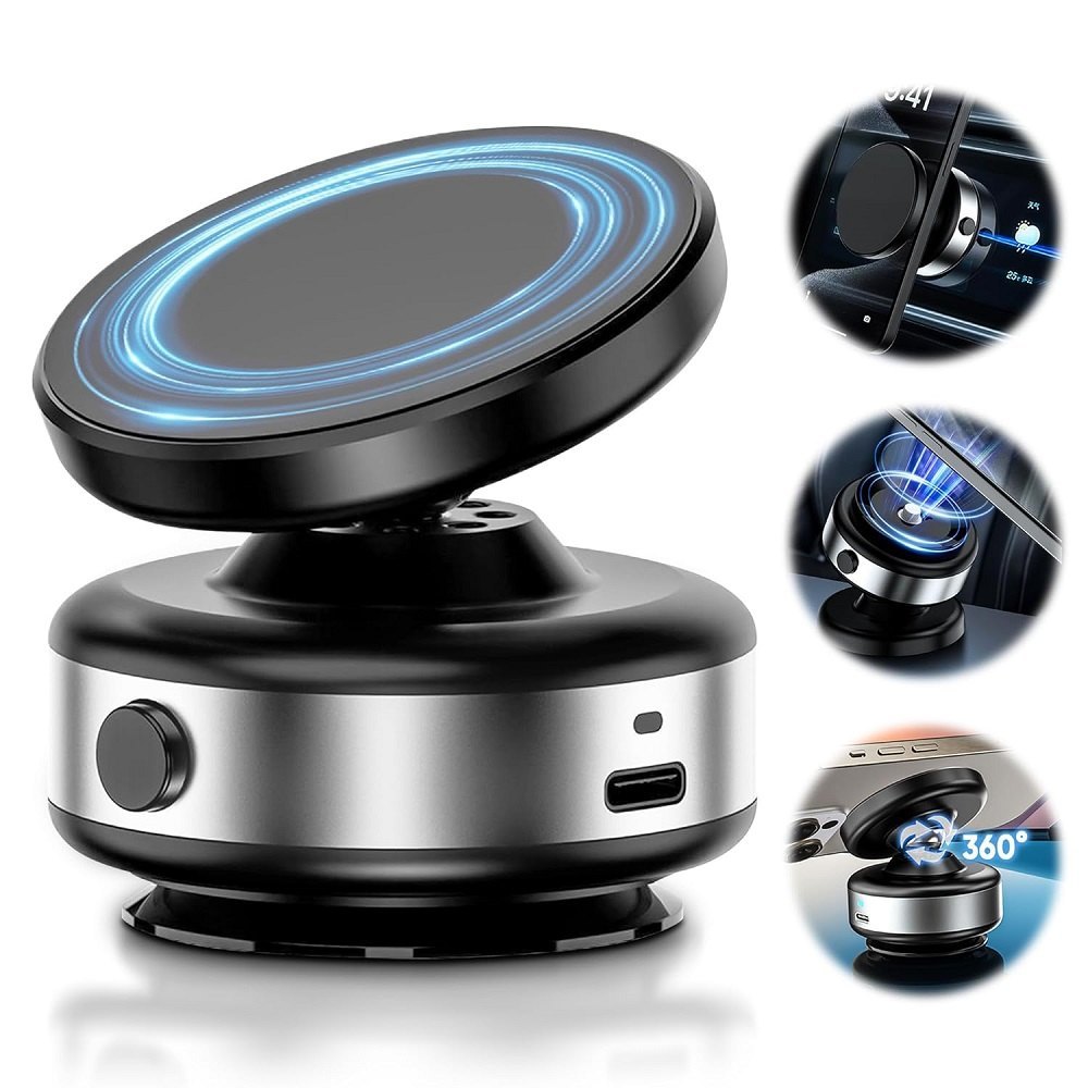 Vacuum Magnetic Phone Holder